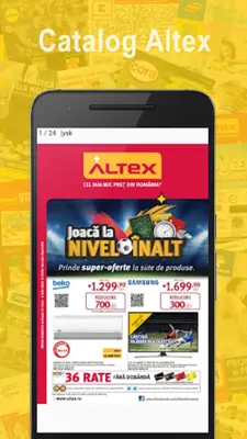 Catalogs with discounts and offers of Romania android App screenshot 1